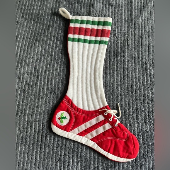 Hallmark Other - Hallmark Festive Red and Green Holiday Sock